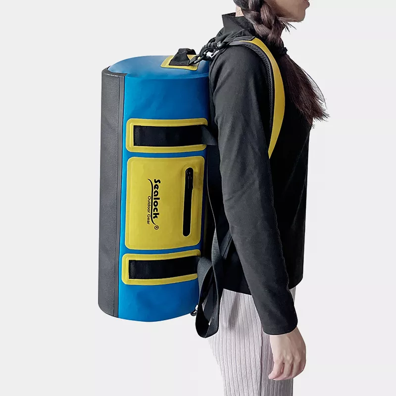 Túi Duffel chống thấm nước có khóa kéo kín khí và nắp cuộn
